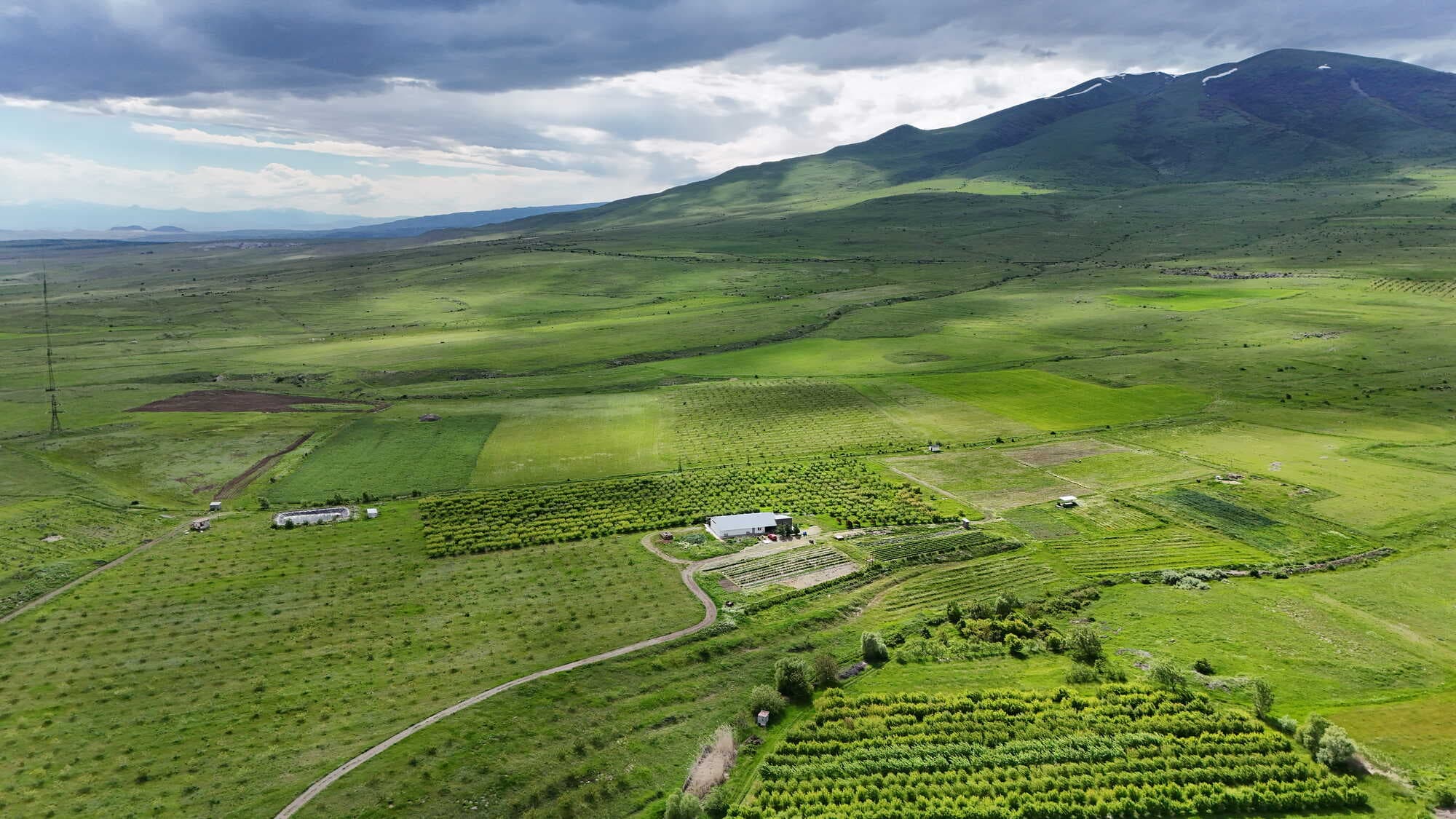 Հայլենդի ընդհանուր ֆերմայի օդային տեսք
